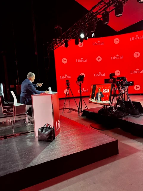 Pierre Jobin au bureau de présentation — débat libéral